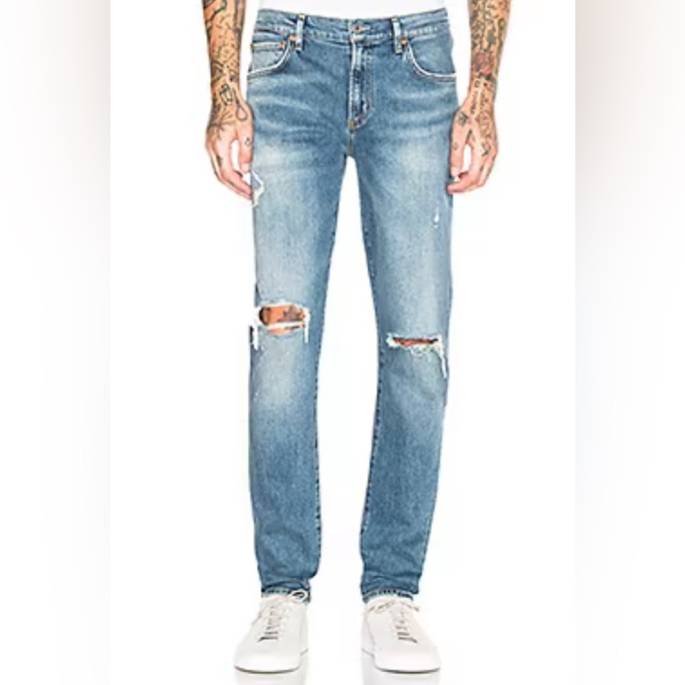 AGoldE Premium Blade Hitch Wash Distressed Men’s Skinny Jeans Size 32 RARE